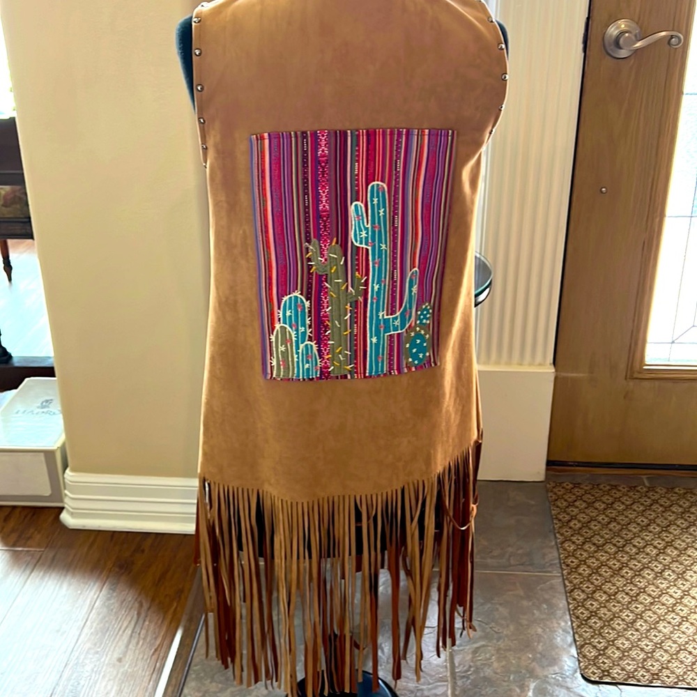Cactus Fringe Vest